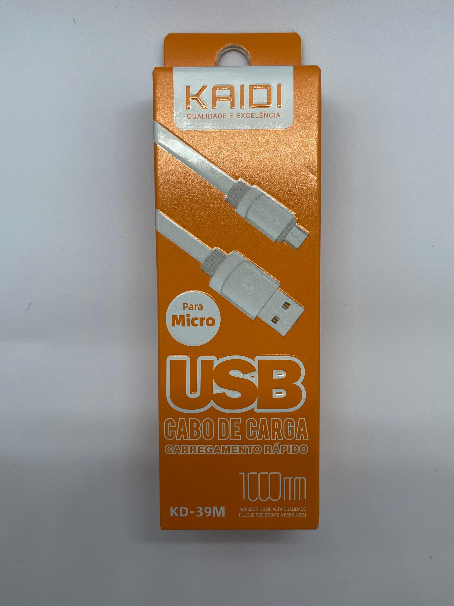 Cabo de Carga Kaidi KD-39M - Alta Performance e Durabilidade