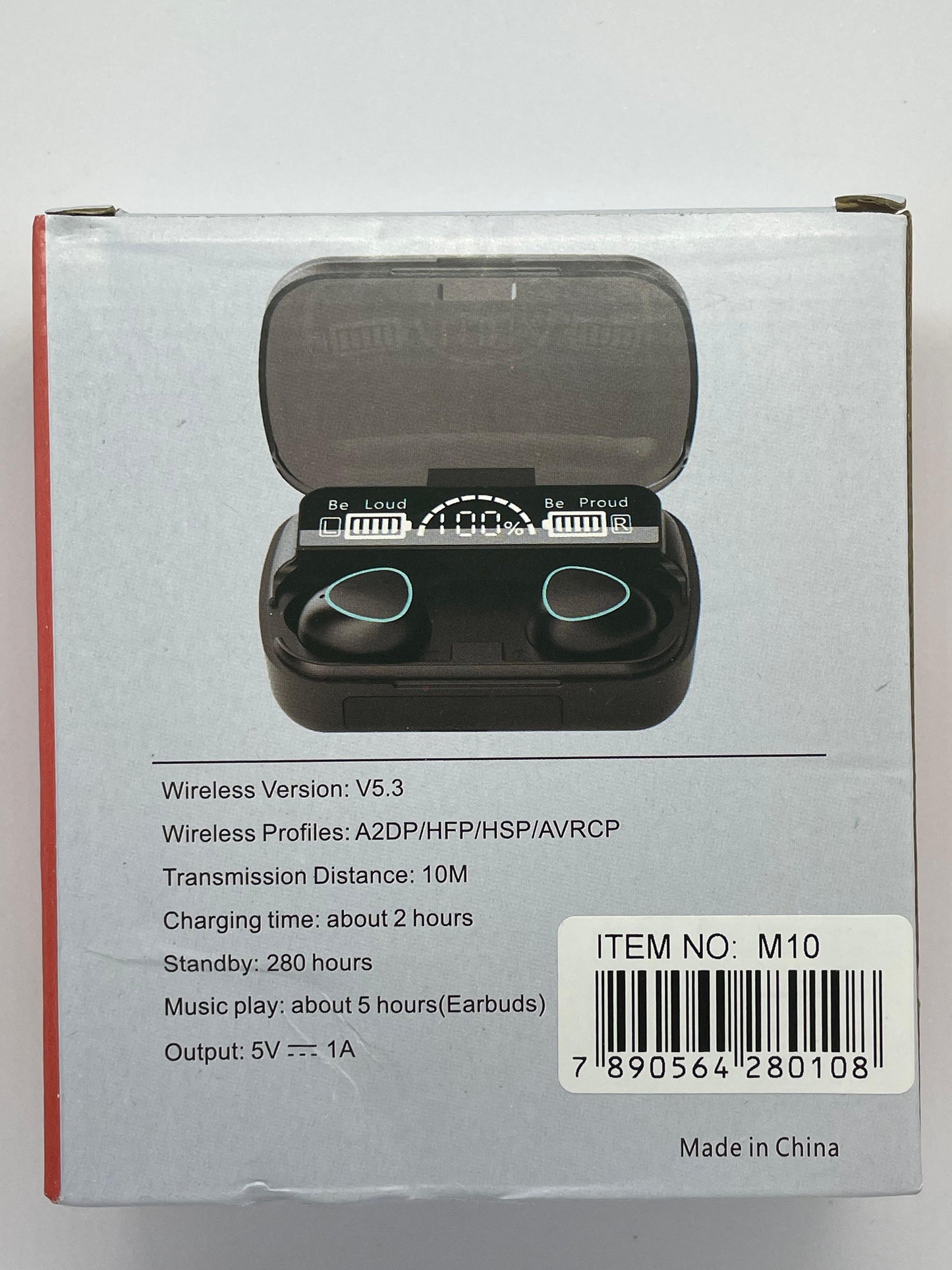Fone de Ouvido NEWEST M10 com Tela Digital