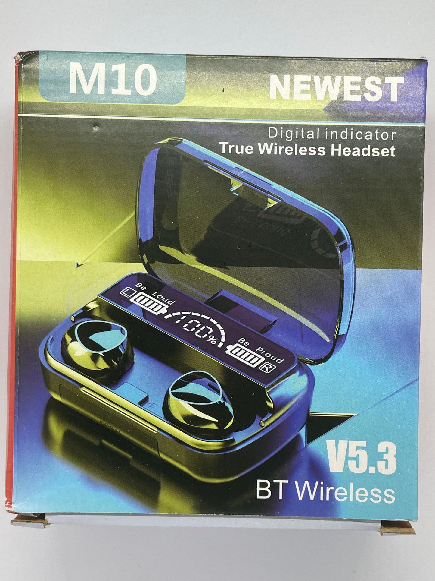 Fone de Ouvido NEWEST M10 com Tela Digital